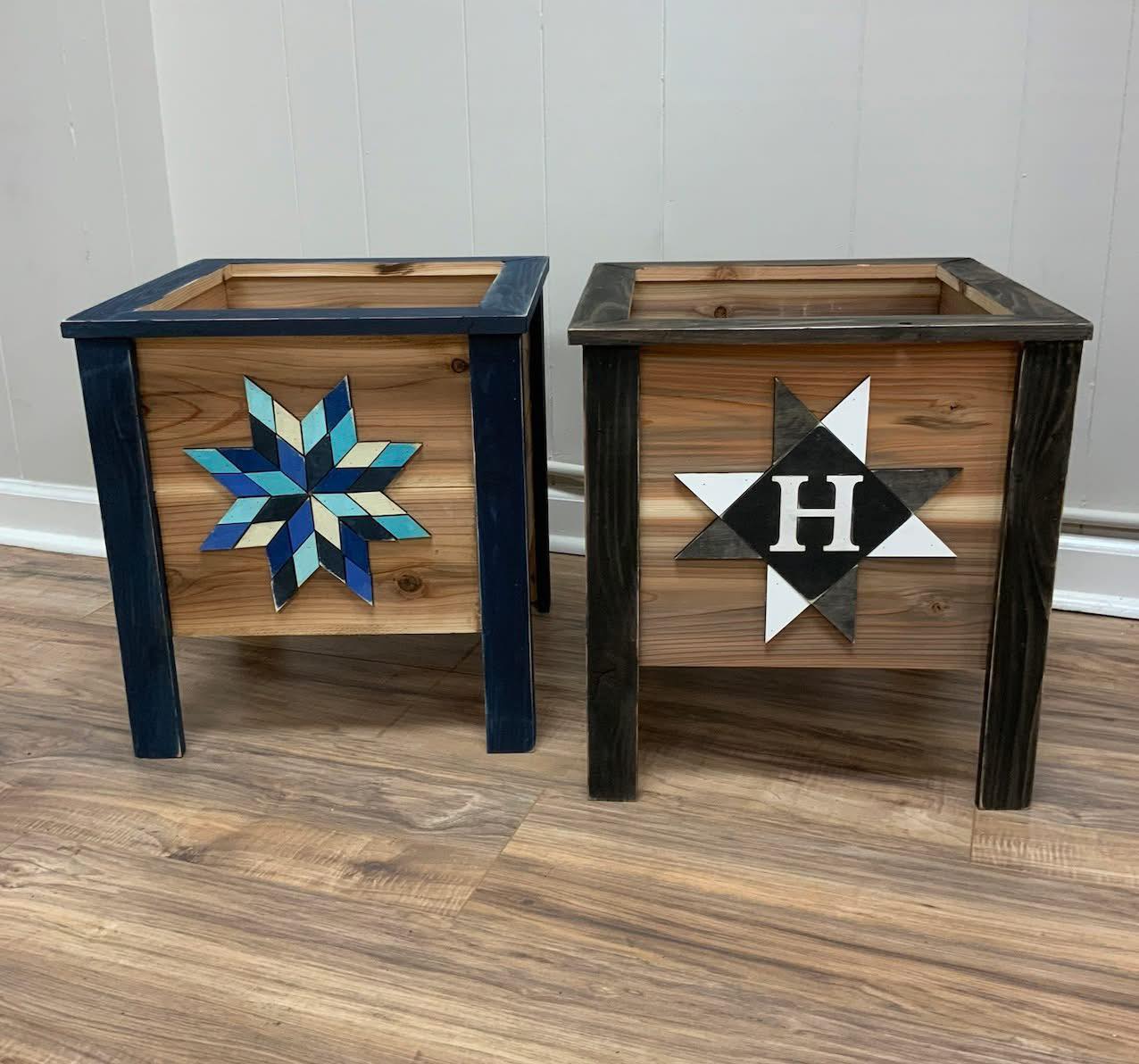6/6- Porch Wood Planters- Soffio Studios