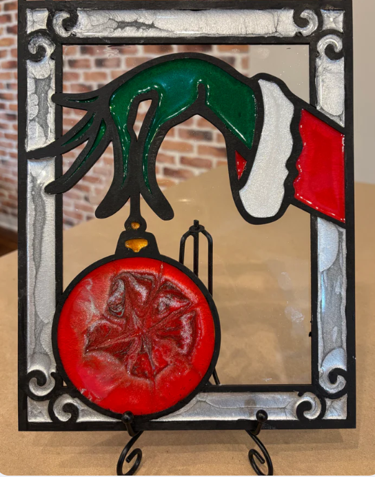 12/10/25- Faux Stain Glass Holiday Workshop- Eagles Clubhouse(Odessa)