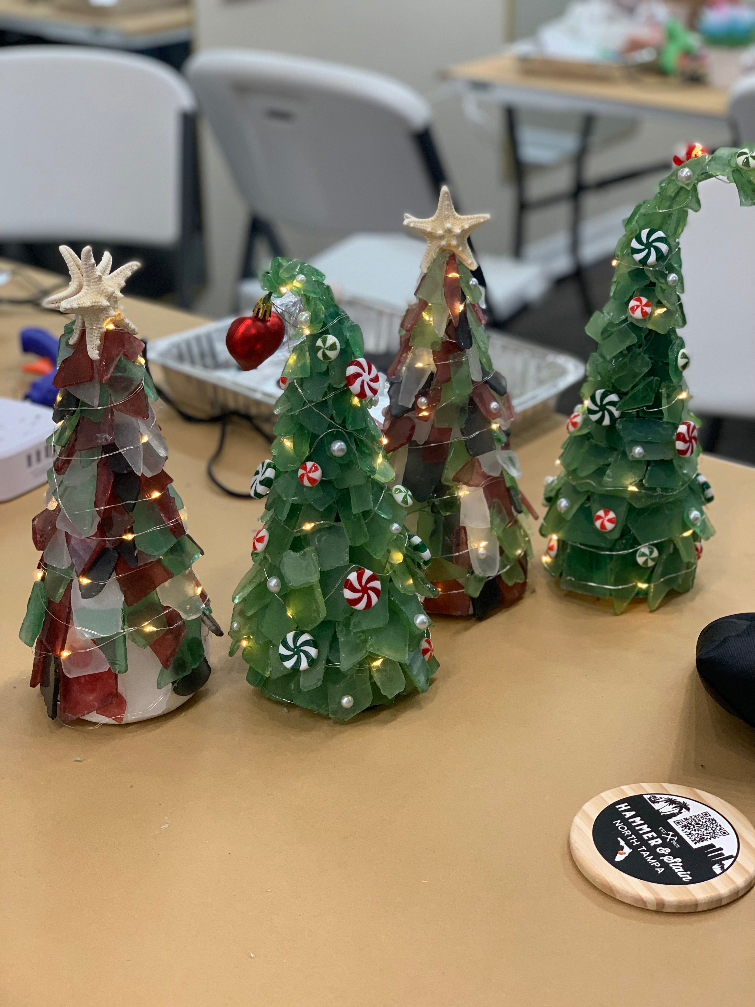 11/29/25- Trees Galore- Sea Glass & Ceramic Tree Workshop (Odessa)