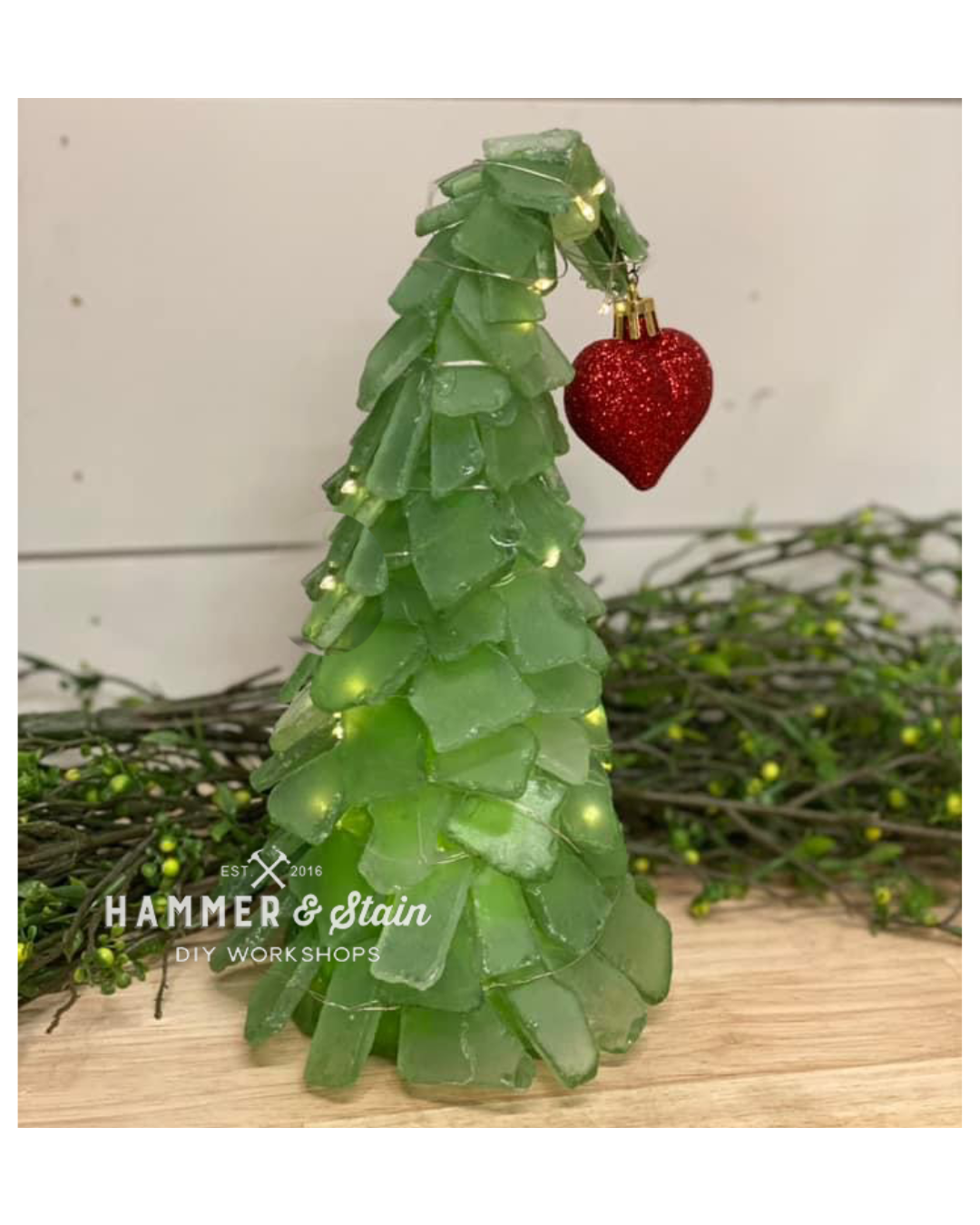 7/25- Christmas in July Sea Glass Trees