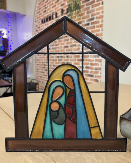 12/10/25- Faux Stain Glass Holiday Workshop- Eagles Clubhouse(Odessa)