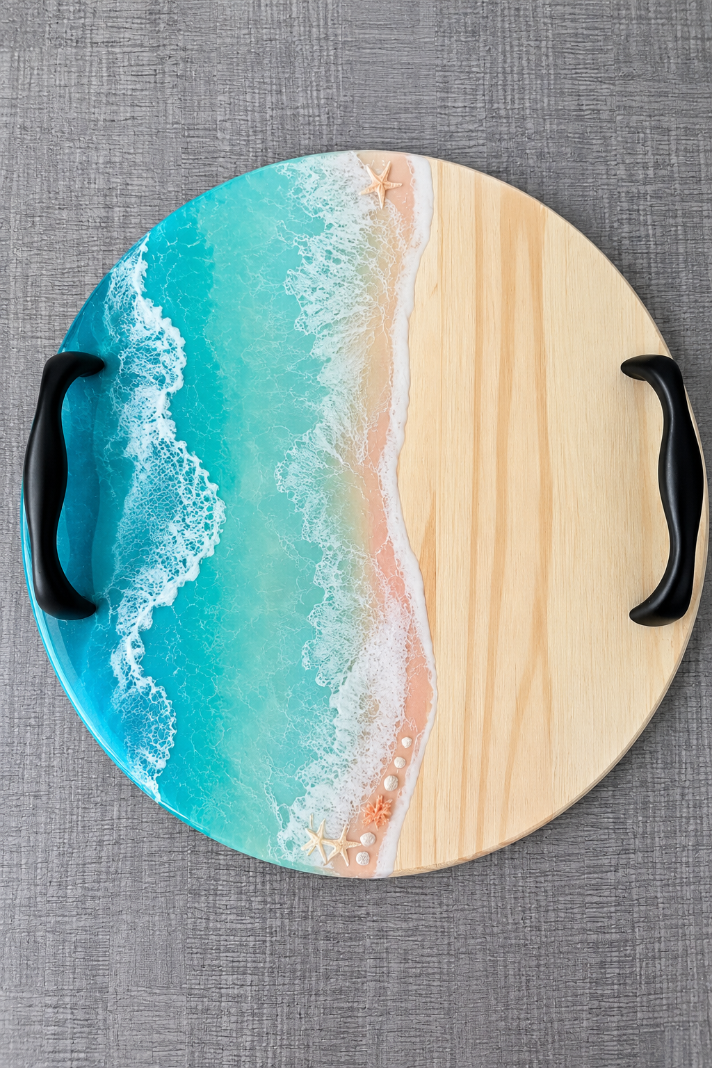 8/15 - Coastal Resin Wood Trays- Tampa