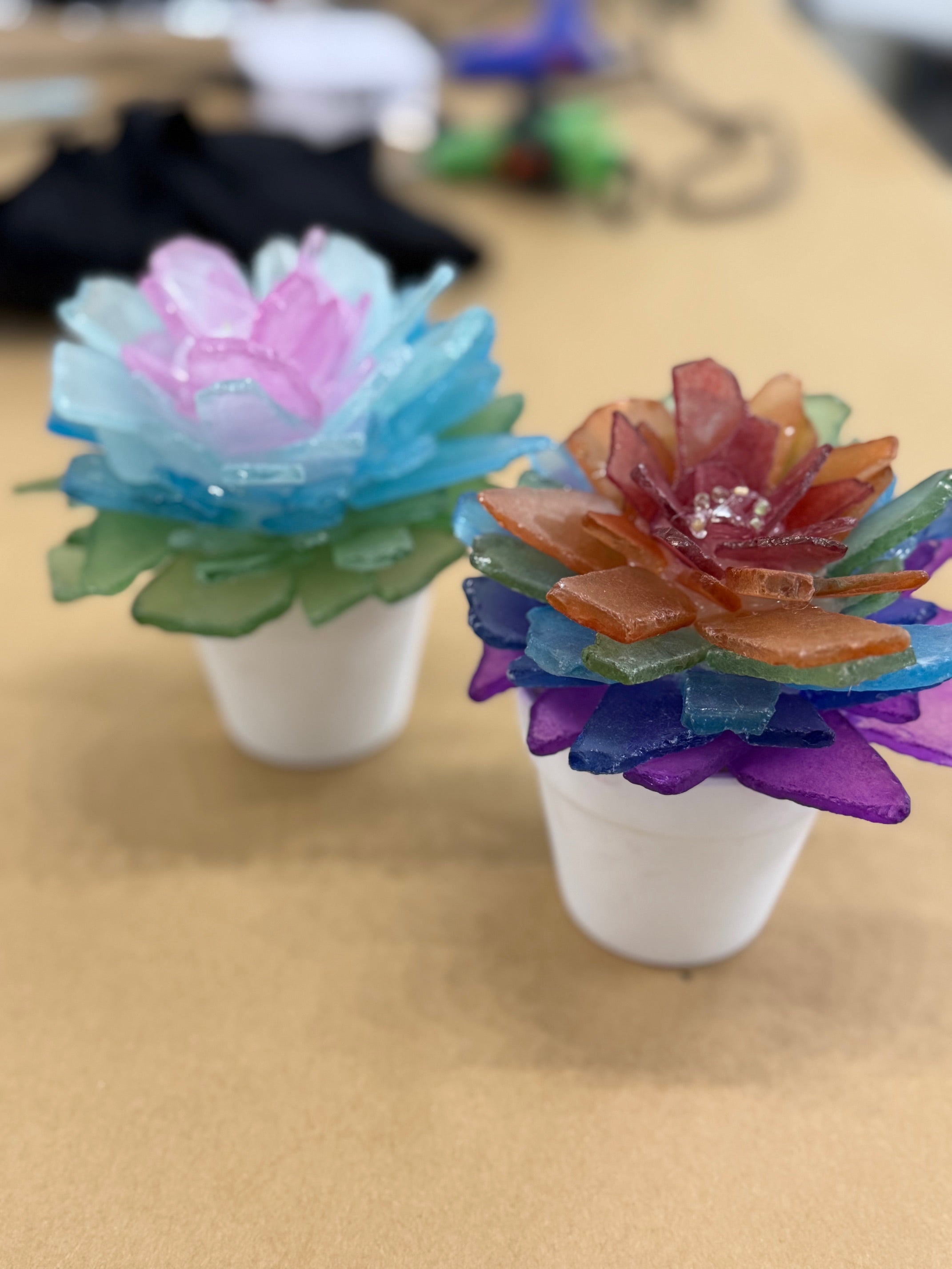7/25- Christmas in July Sea Glass Trees